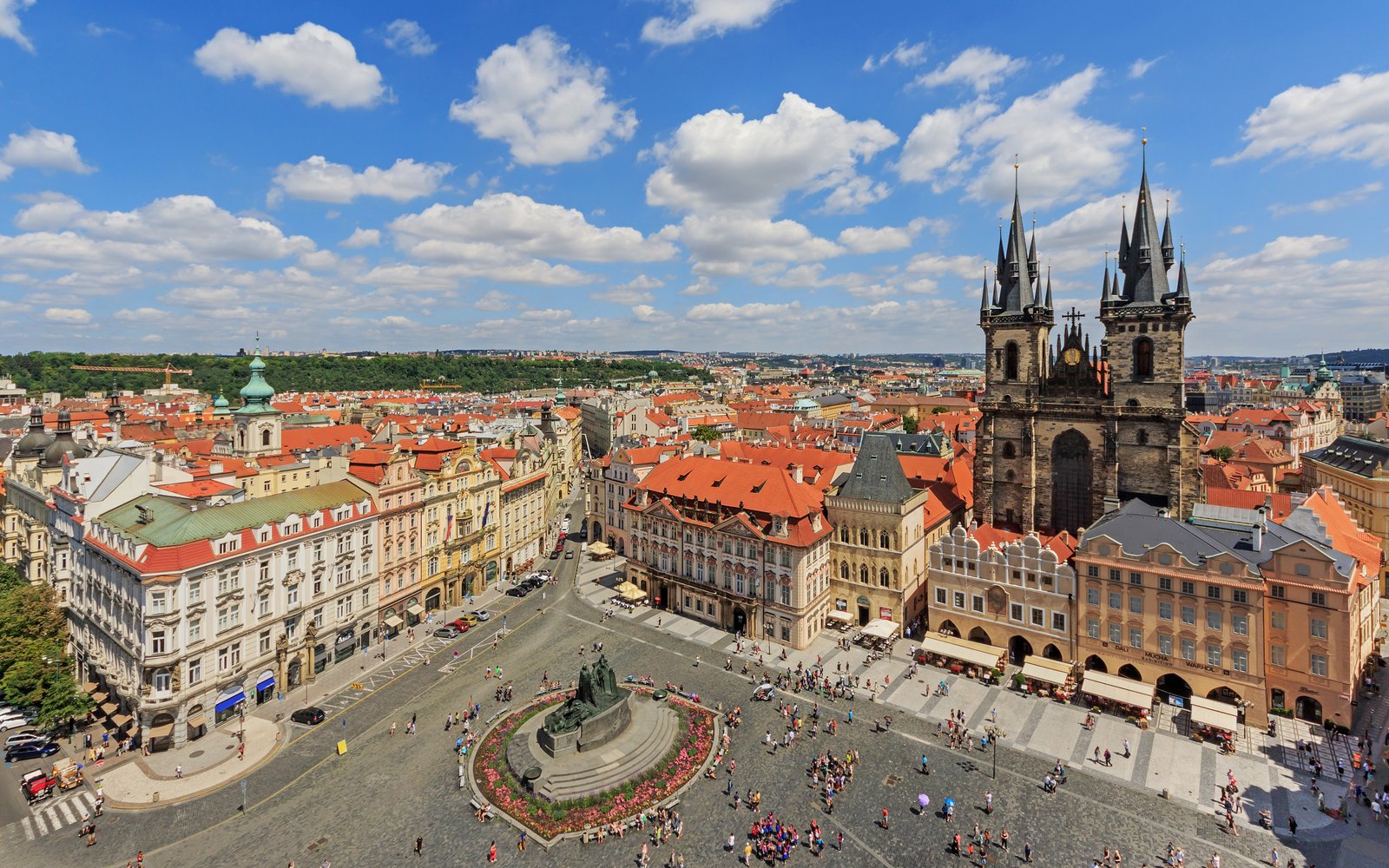 Old Town Square Prague Historic Architecture